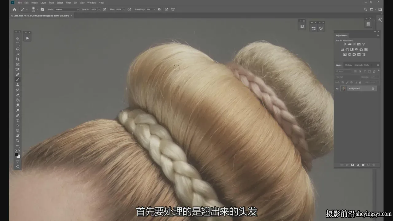 RETOUCH TATA -高端美妆人像精修润饰完整修图教程-独家精翻中文字幕