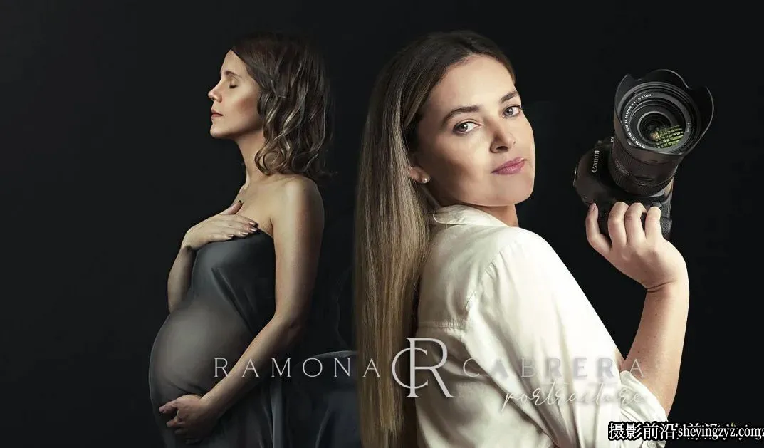 Ramona Cabrera孕妇私房写真人像高级布光摆姿完整教程-中文字幕
