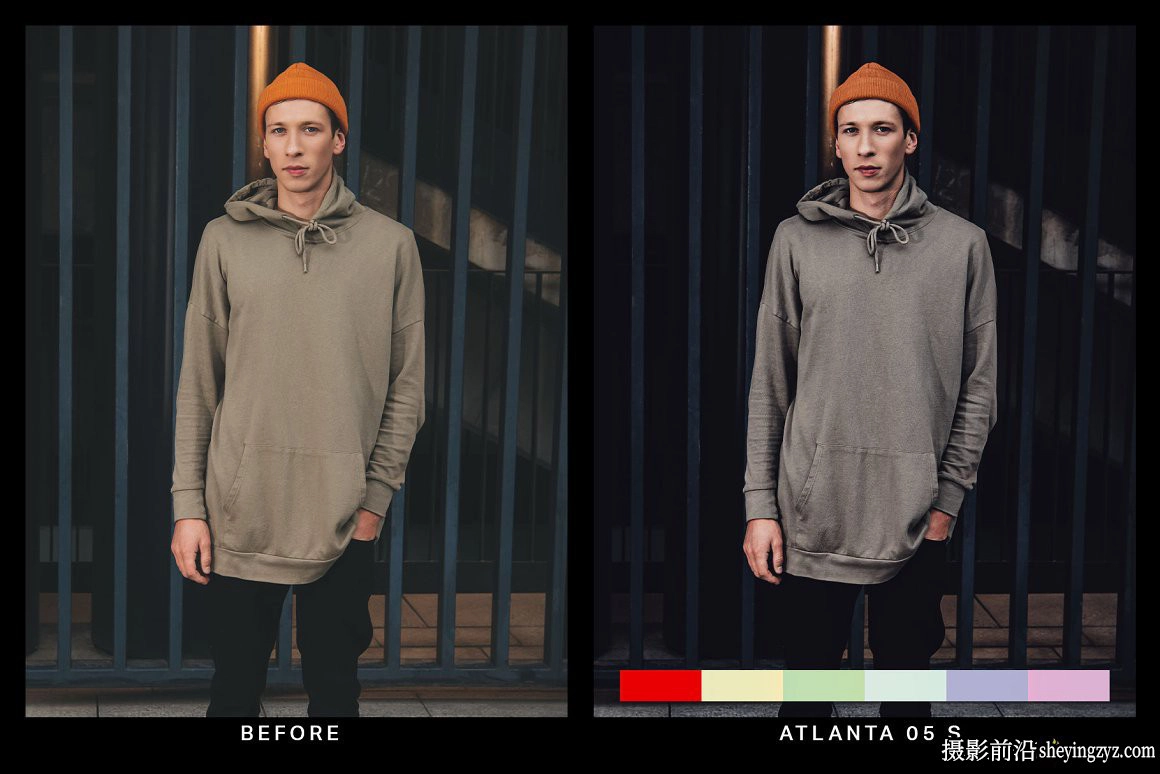 城市街拍胶片人像LR预设/LUT预设 Black Lightroom Presets and LUTs