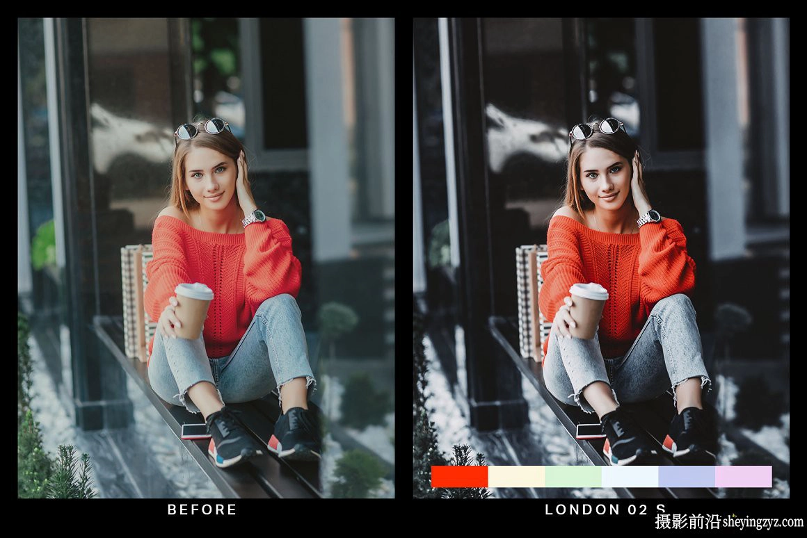 城市街拍胶片人像LR预设/LUT预设 Black Lightroom Presets and LUTs