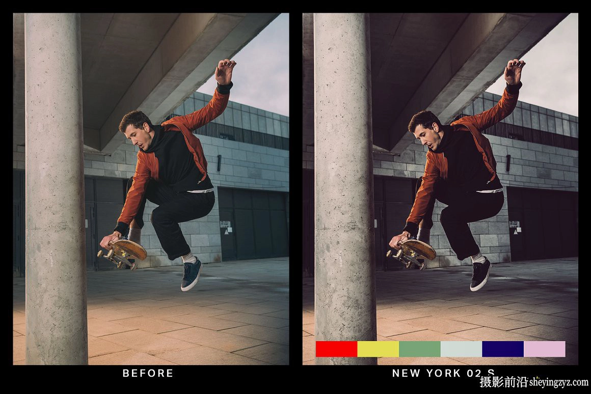 城市街拍胶片人像LR预设/LUT预设 Black Lightroom Presets and LUTs
