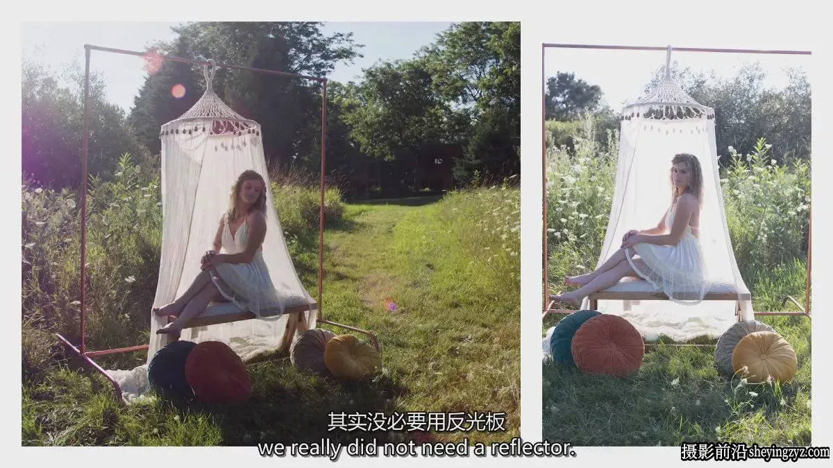 Nikki Closser -DIY背景打造黄金时刻人像摄影教程-独家精翻中英字幕