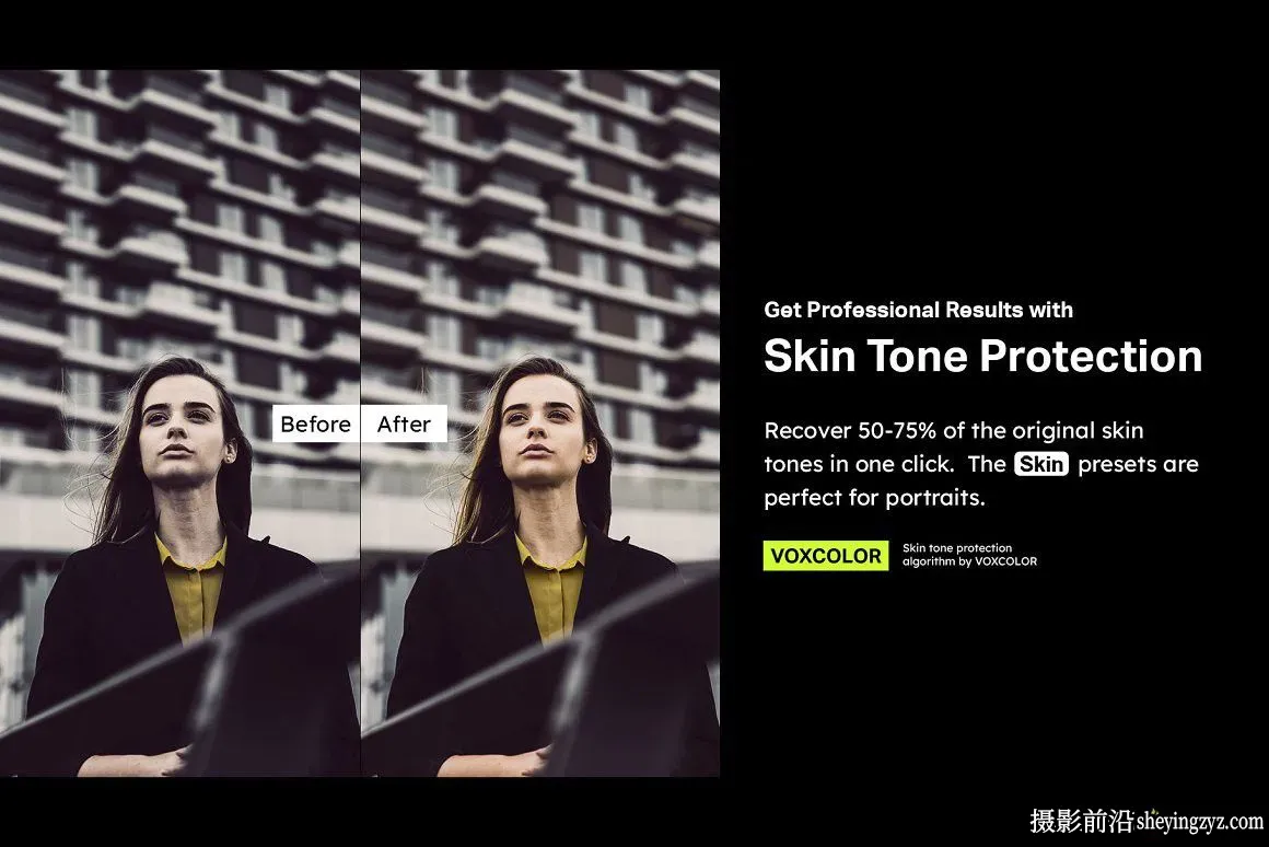 城市街拍胶片人像LR预设/LUT预设 Black Lightroom Presets and LUTs