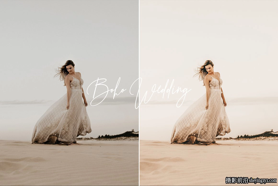 波西米亚风婚礼人像Lightroom预设 Boho Wedding Lightroom Presets