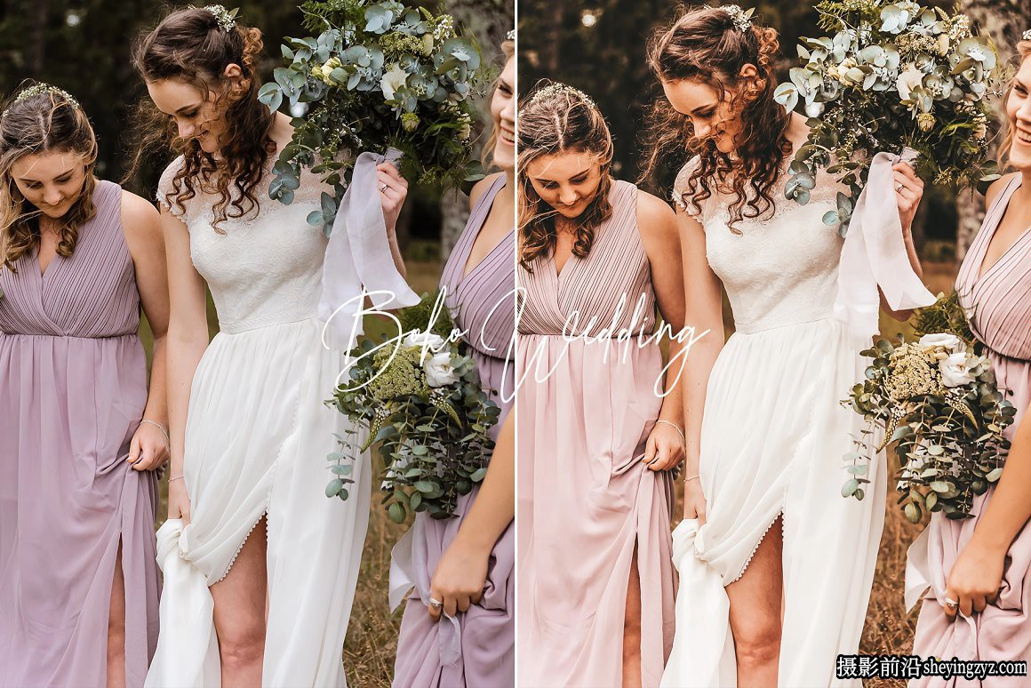 波西米亚风婚礼人像Lightroom预设 Boho Wedding Lightroom Presets