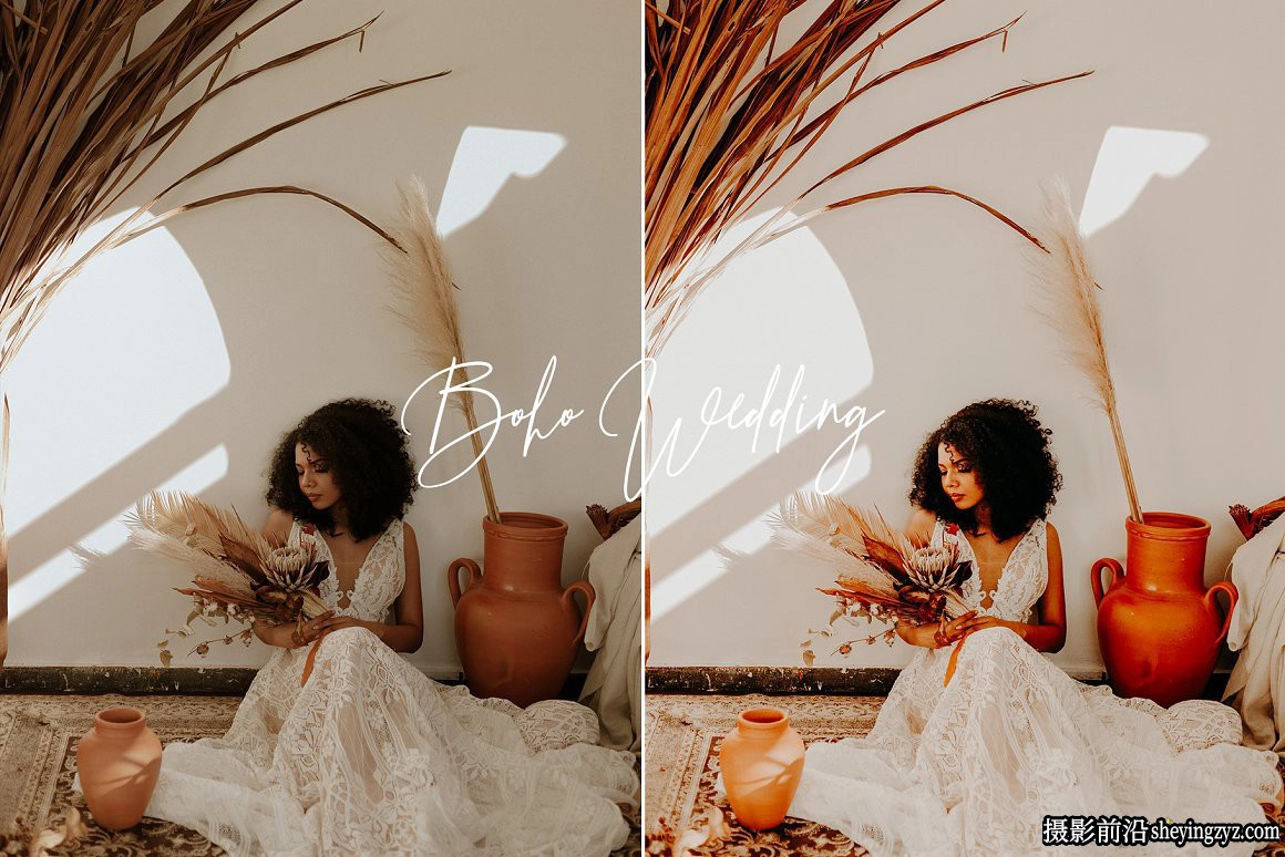 波西米亚风婚礼人像Lightroom预设 Boho Wedding Lightroom Presets