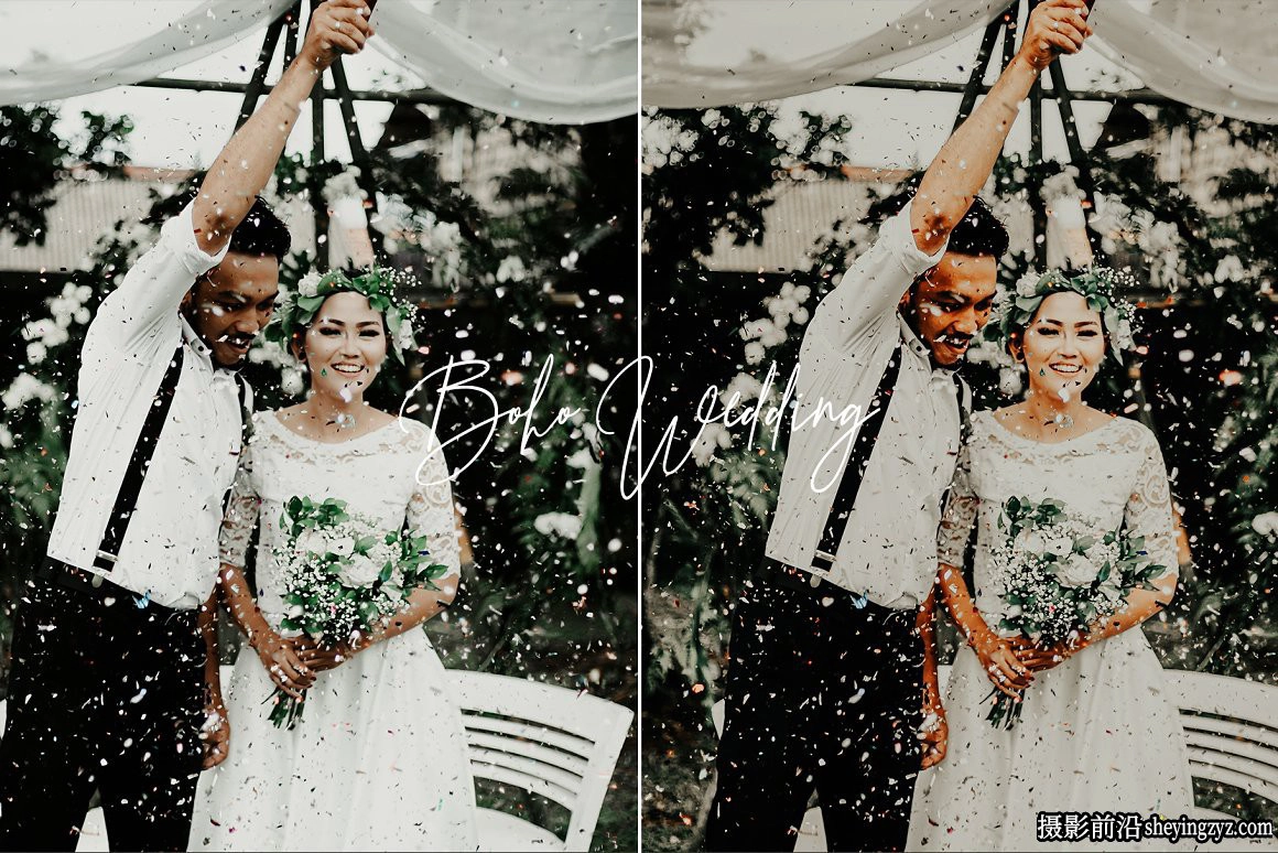波西米亚风婚礼人像Lightroom预设 Boho Wedding Lightroom Presets
