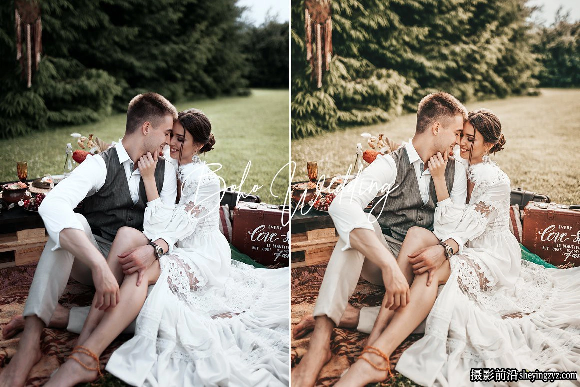 波西米亚风婚礼人像Lightroom预设 Boho Wedding Lightroom Presets