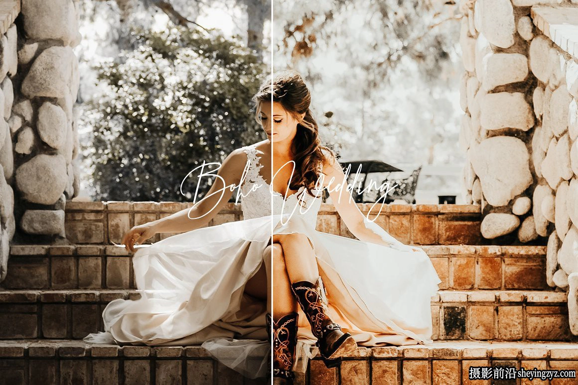 波西米亚风婚礼人像Lightroom预设 Boho Wedding Lightroom Presets