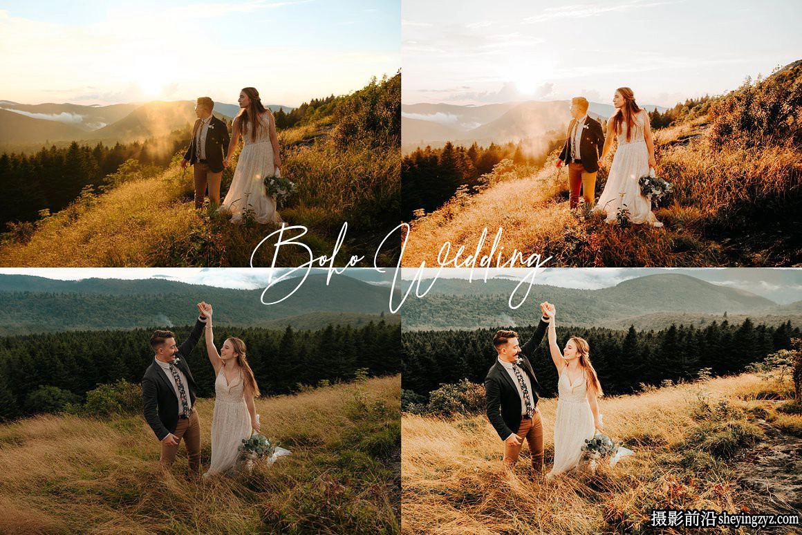 波西米亚风婚礼人像Lightroom预设 Boho Wedding Lightroom Presets