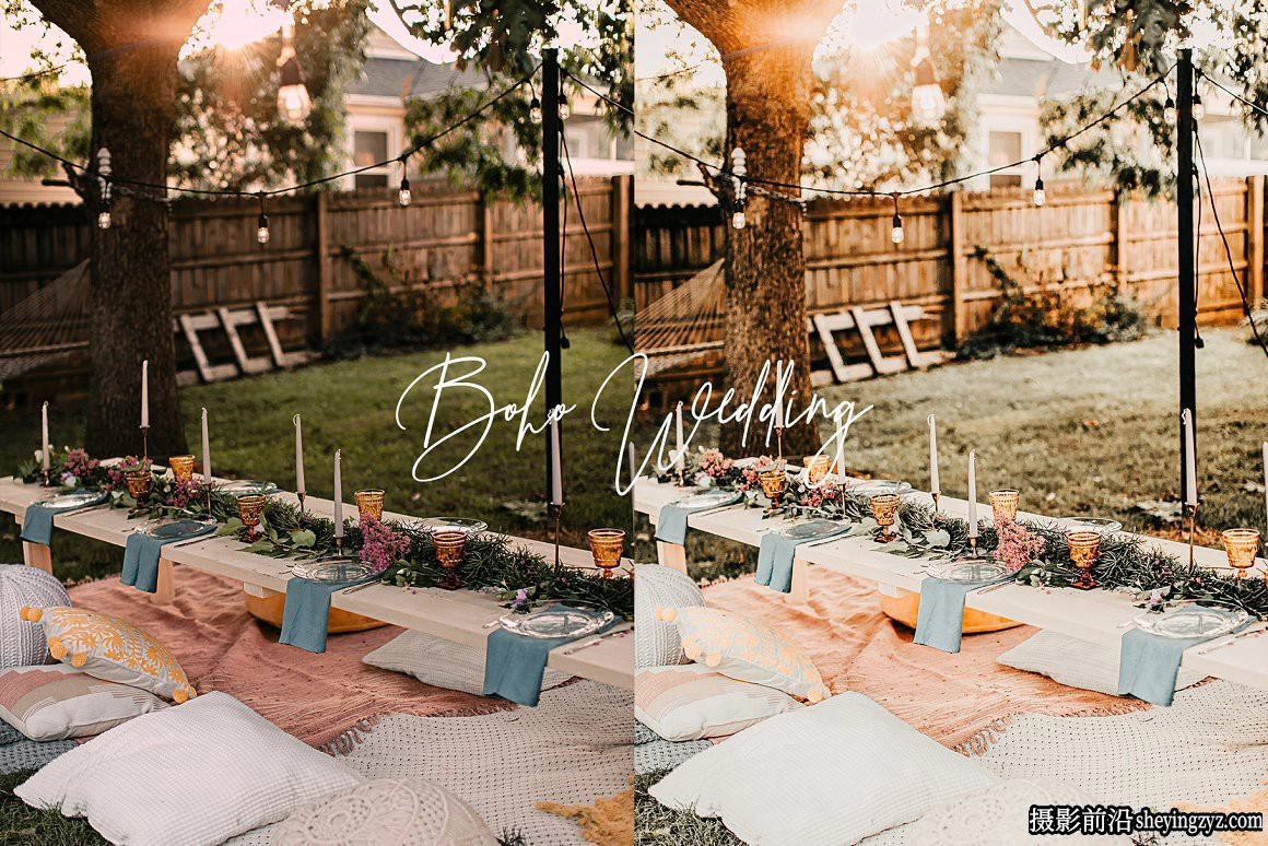 波西米亚风婚礼人像Lightroom预设 Boho Wedding Lightroom Presets
