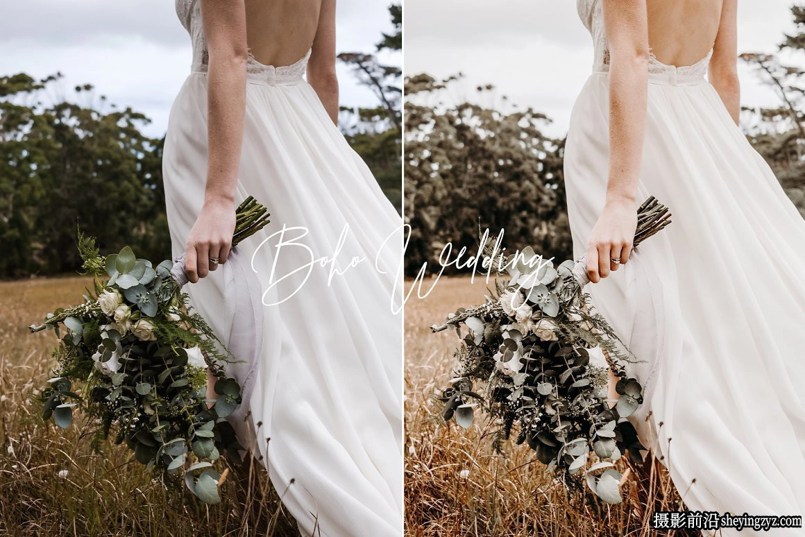 波西米亚风婚礼人像Lightroom预设 Boho Wedding Lightroom Presets