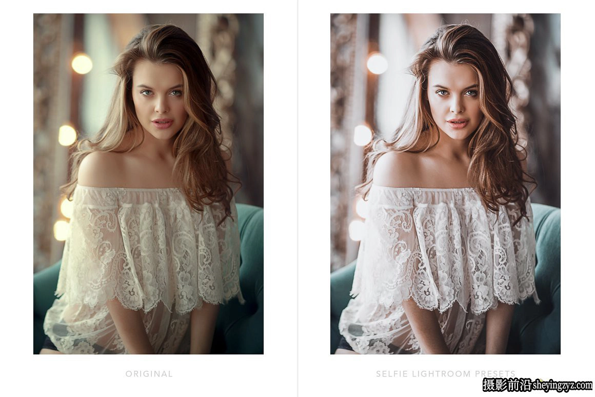 时尚通透网红自拍人像手机LR预设Selfie Mobile Lightroom Presets
