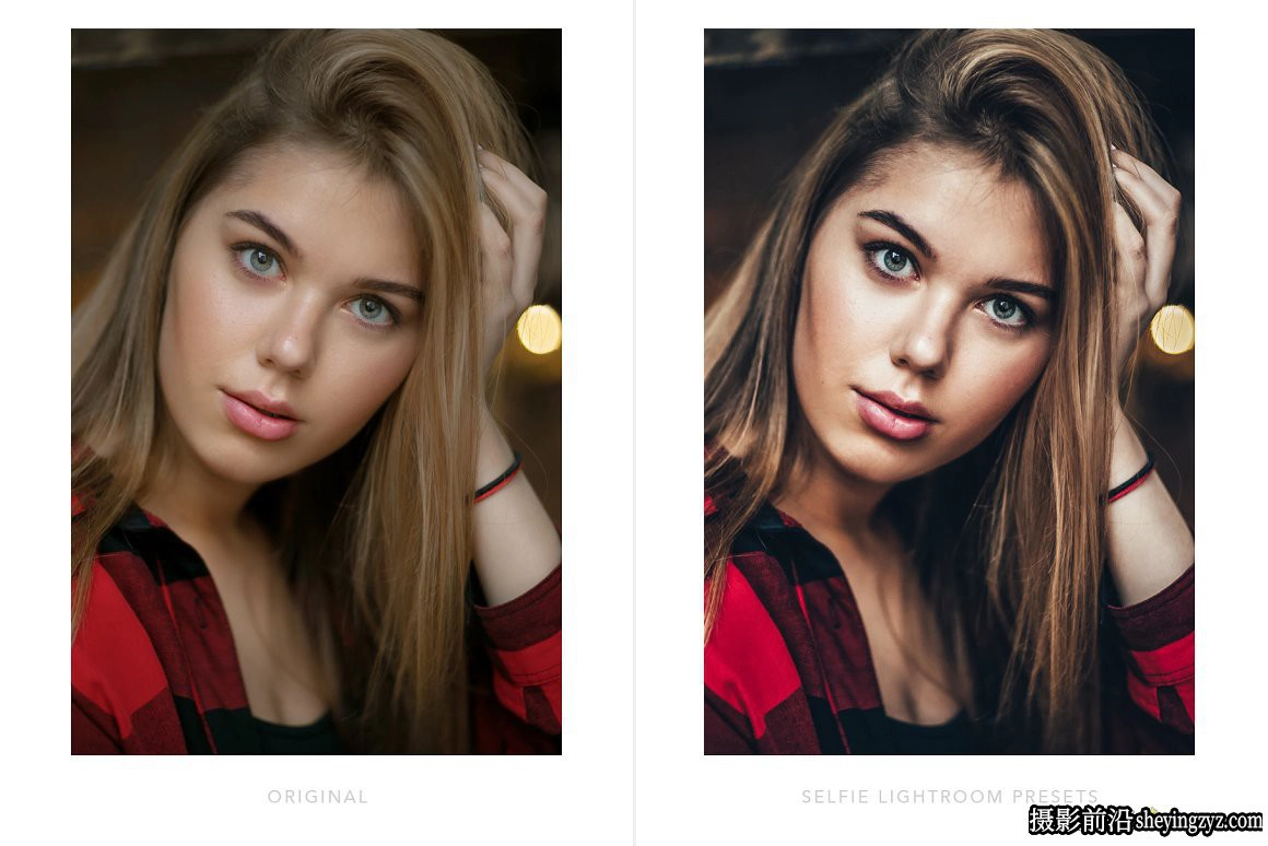 时尚通透网红自拍人像手机LR预设Selfie Mobile Lightroom Presets
