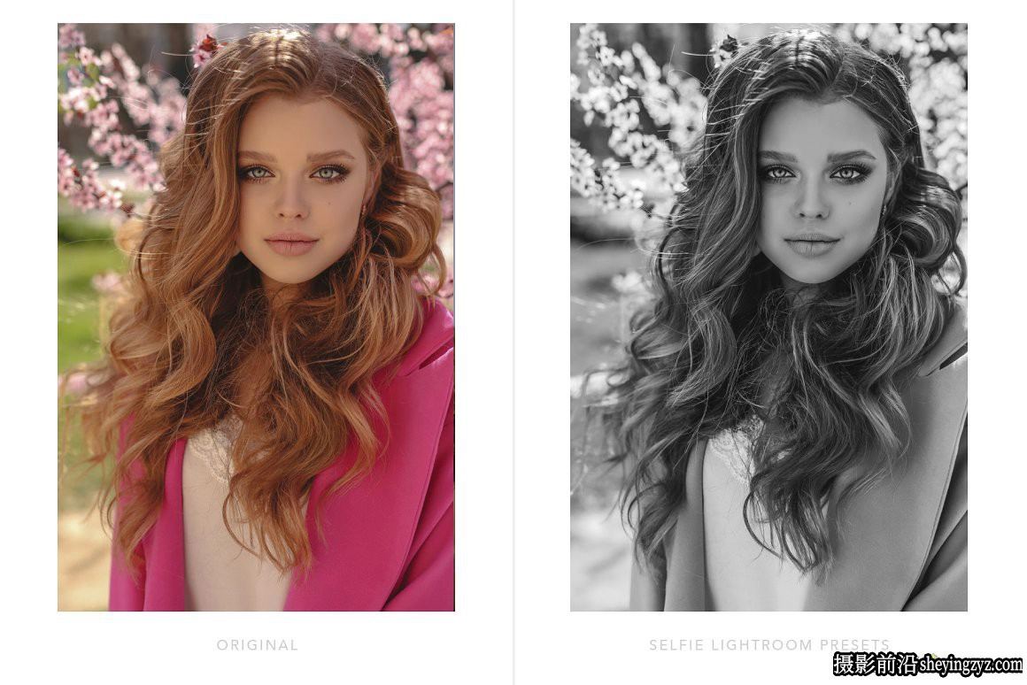 时尚通透网红自拍人像手机LR预设Selfie Mobile Lightroom Presets