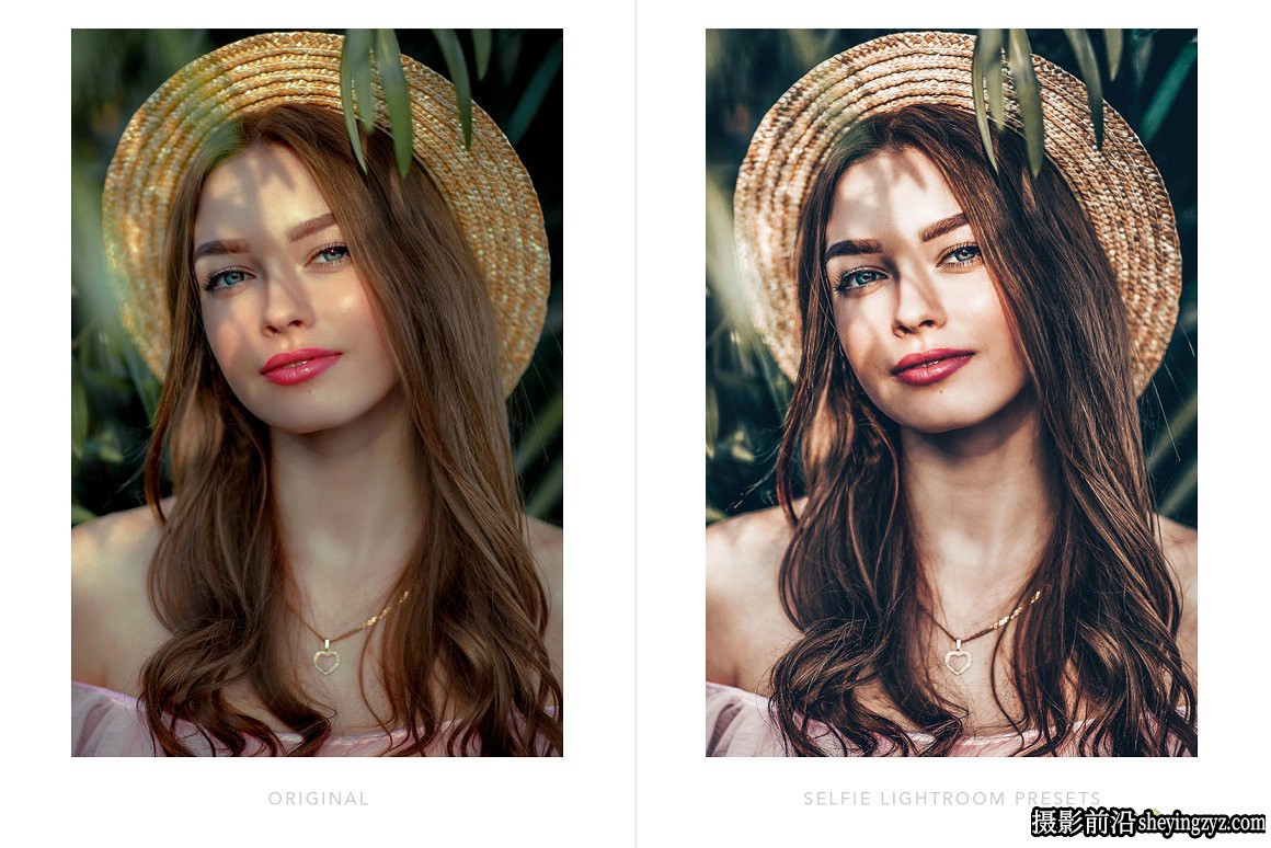 时尚通透网红自拍人像手机LR预设Selfie Mobile Lightroom Presets