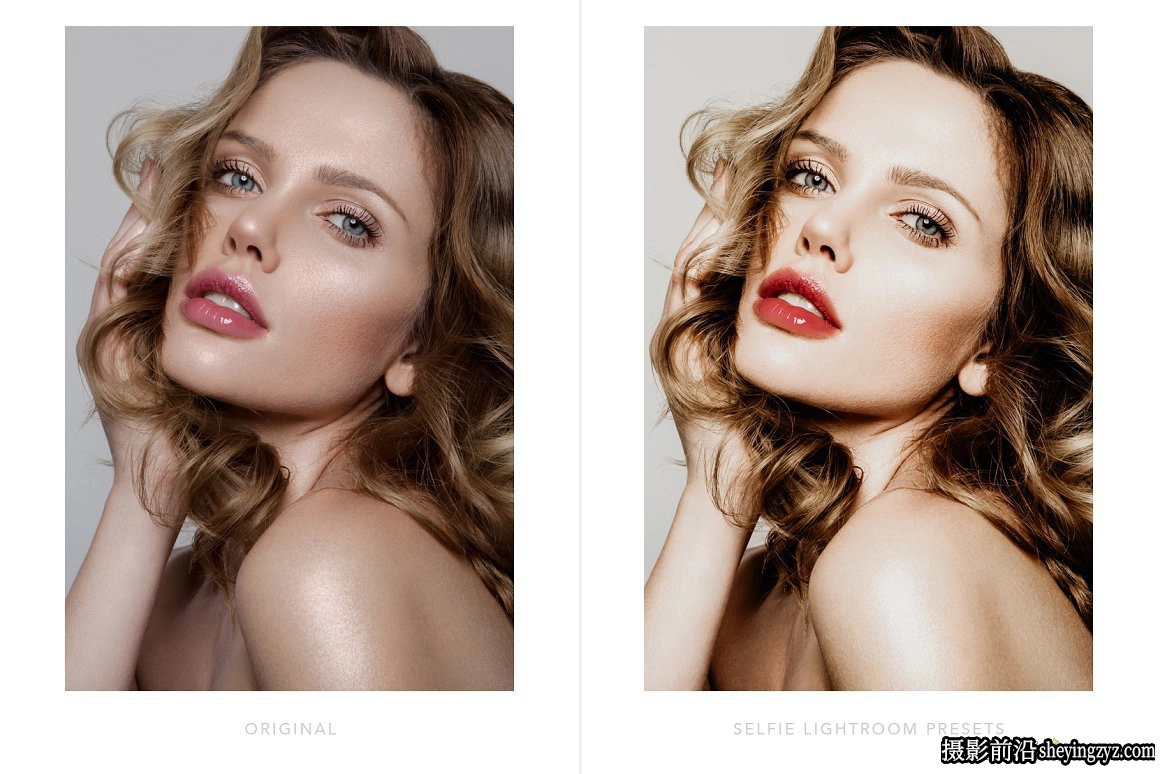 时尚通透网红自拍人像手机LR预设Selfie Mobile Lightroom Presets