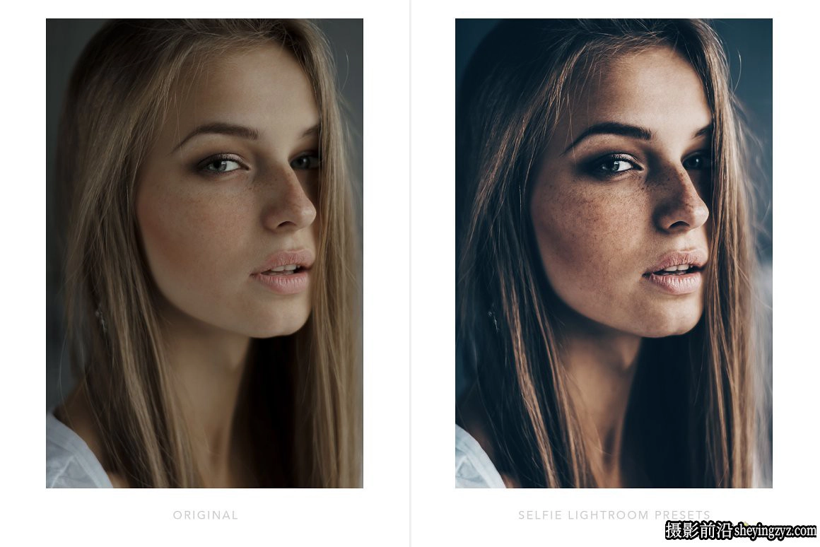 时尚通透网红自拍人像手机LR预设Selfie Mobile Lightroom Presets