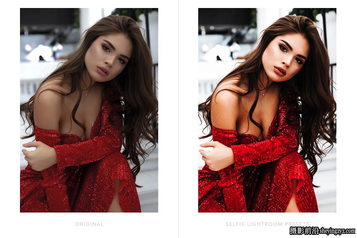 时尚通透网红自拍人像手机LR预设Selfie Mobile Lightroom Presets