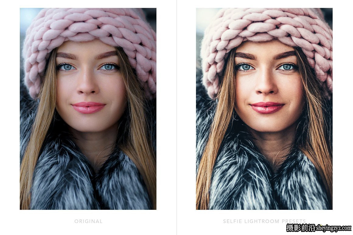 时尚通透网红自拍人像手机LR预设Selfie Mobile Lightroom Presets
