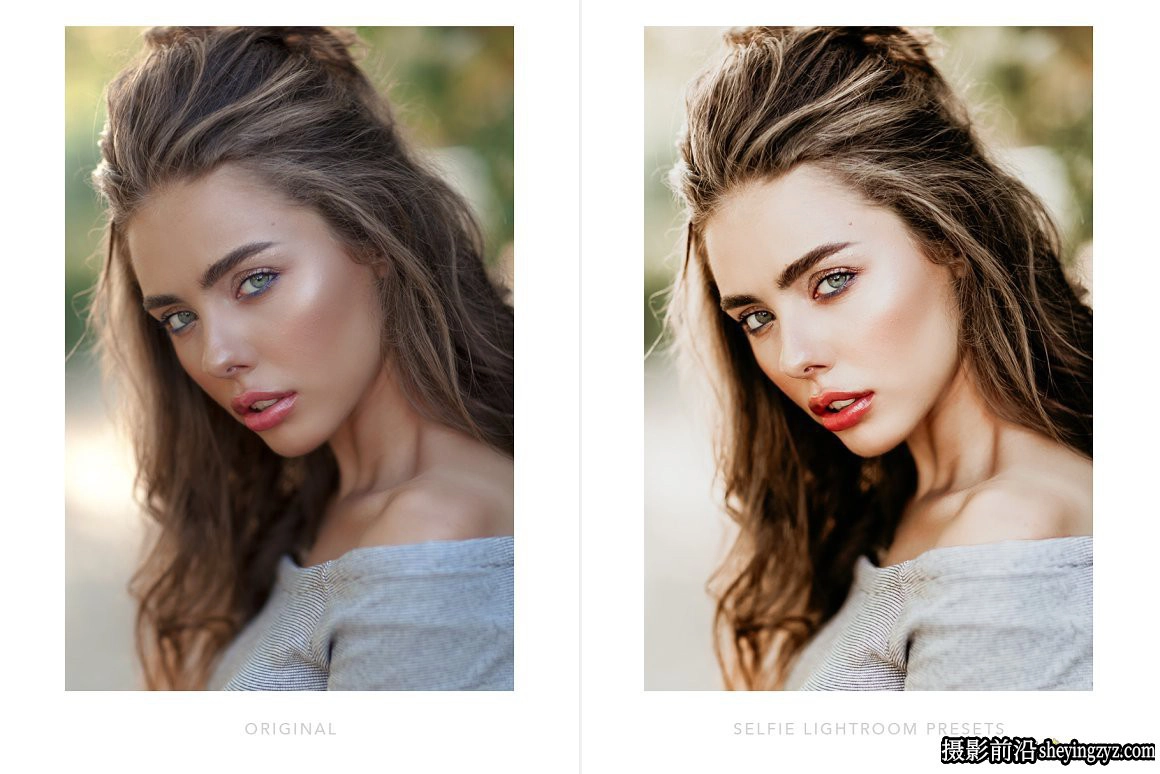 时尚通透网红自拍人像手机LR预设Selfie Mobile Lightroom Presets