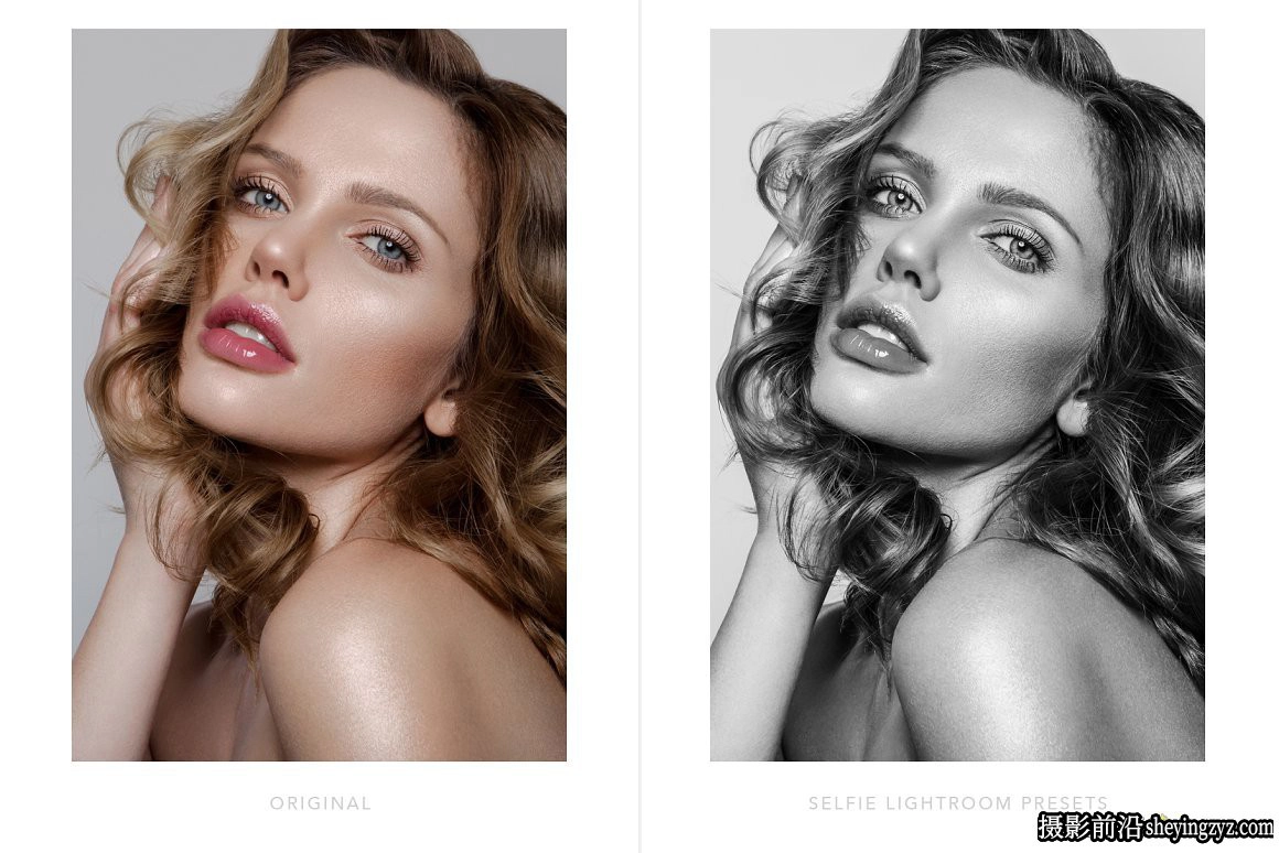 时尚通透网红自拍人像手机LR预设Selfie Mobile Lightroom Presets