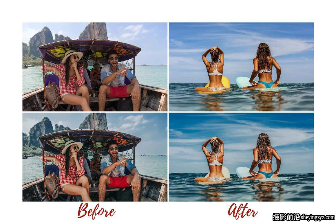 时尚旅拍写真人像调色Lightroom预设 HAWAII Lightroom Presets
