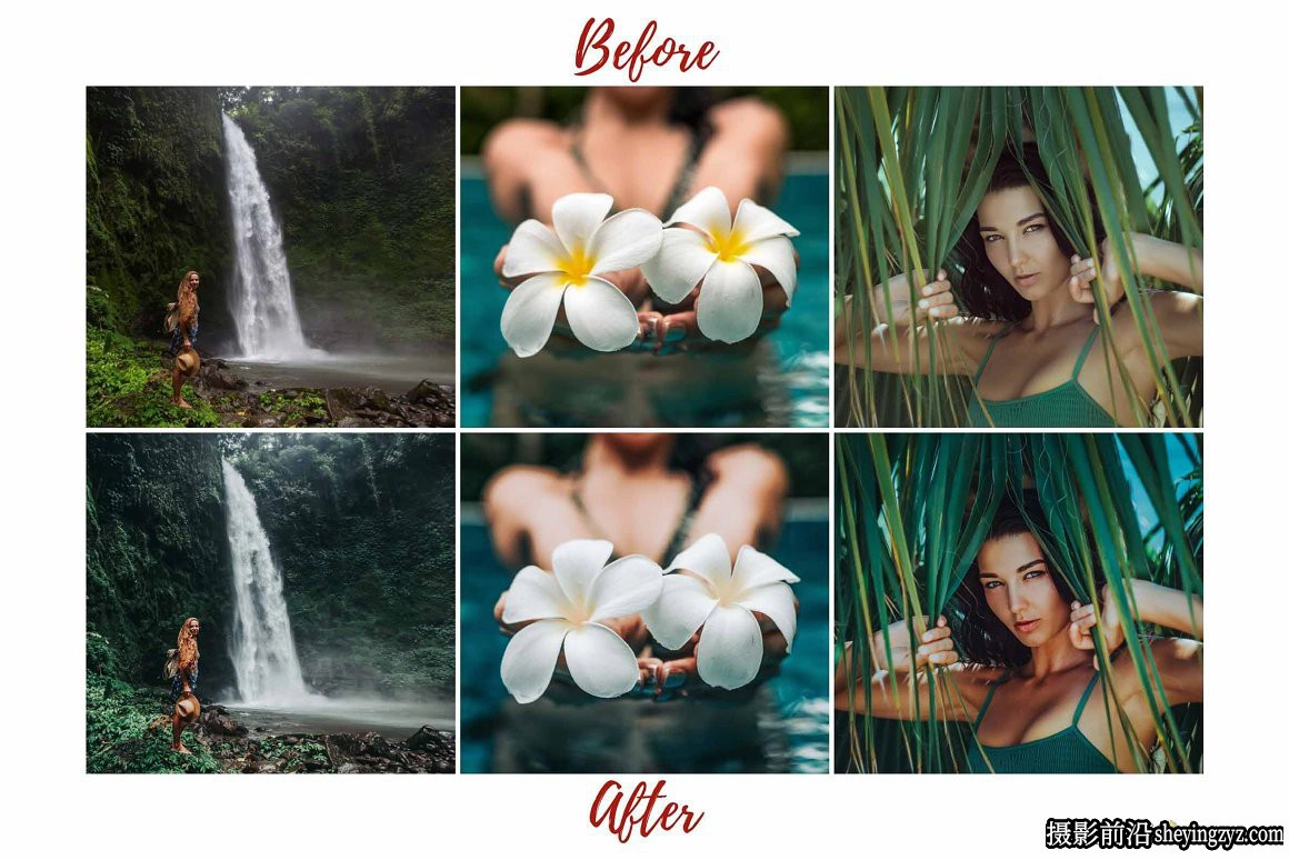 时尚旅拍写真人像调色Lightroom预设 HAWAII Lightroom Presets