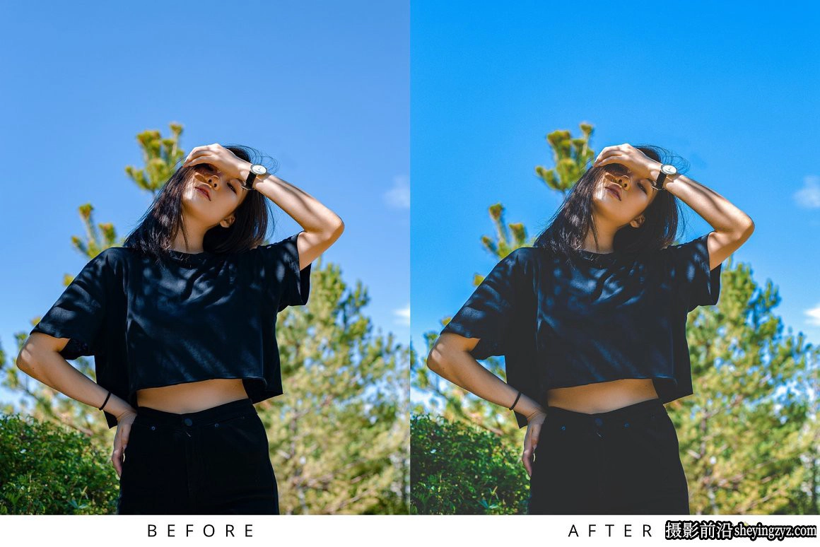 时尚特电影人像调色Lightroom预设 Fashion Model Lightroom Presets