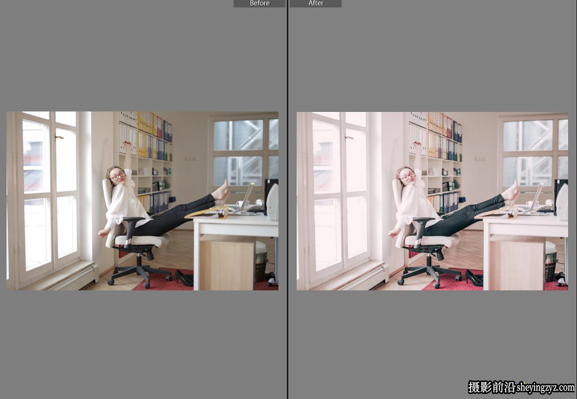 明亮清新通透私房人像Lightroom预设 Bright White Lightroom Preset