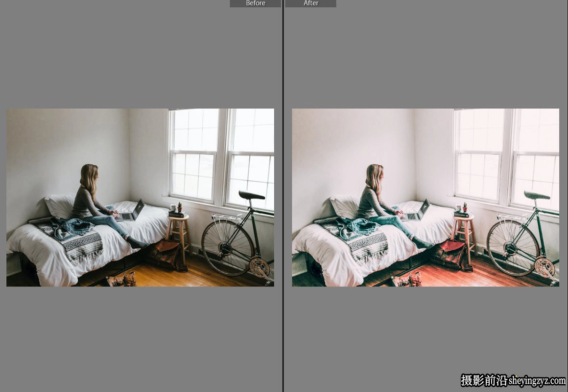 明亮清新通透私房人像Lightroom预设 Bright White Lightroom Preset
