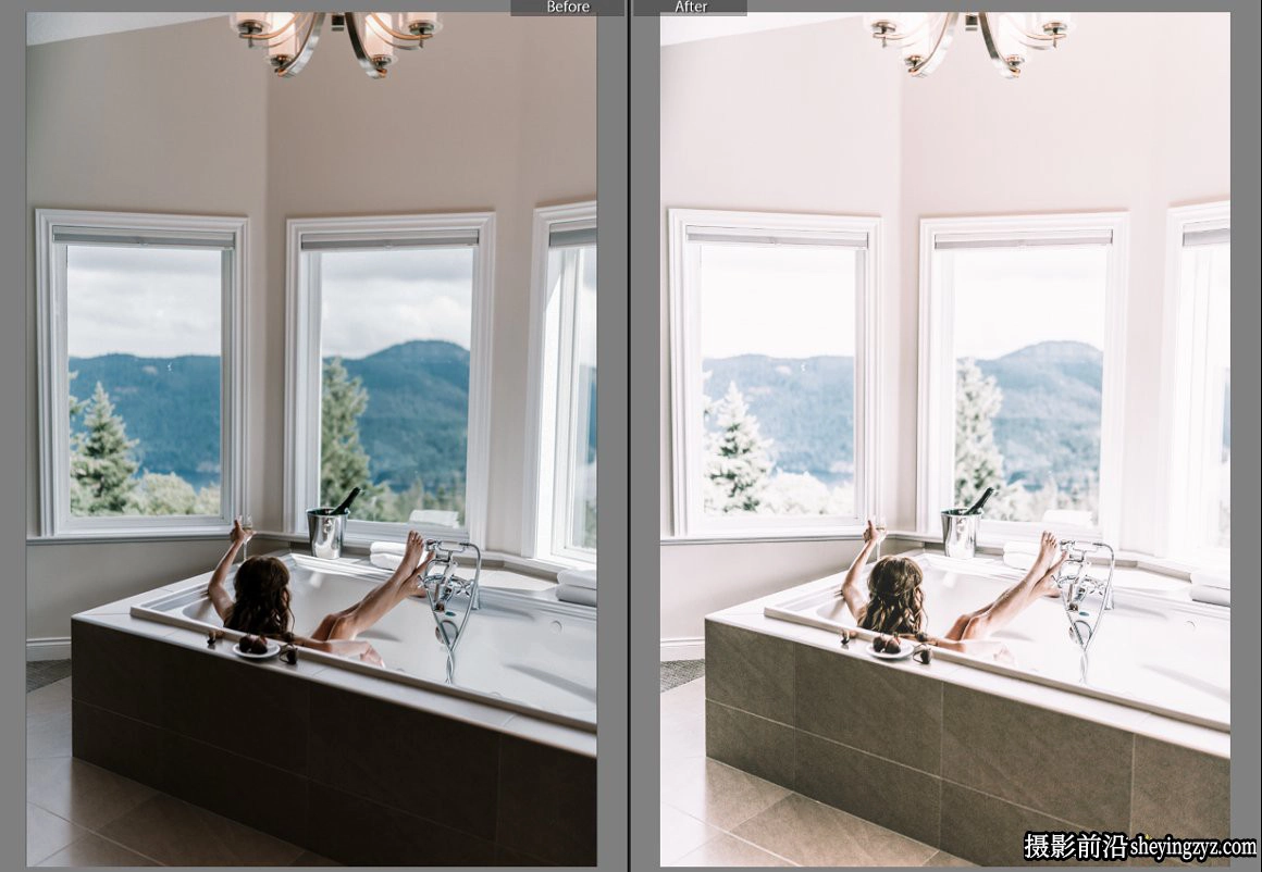 明亮清新通透私房人像Lightroom预设 Bright White Lightroom Preset
