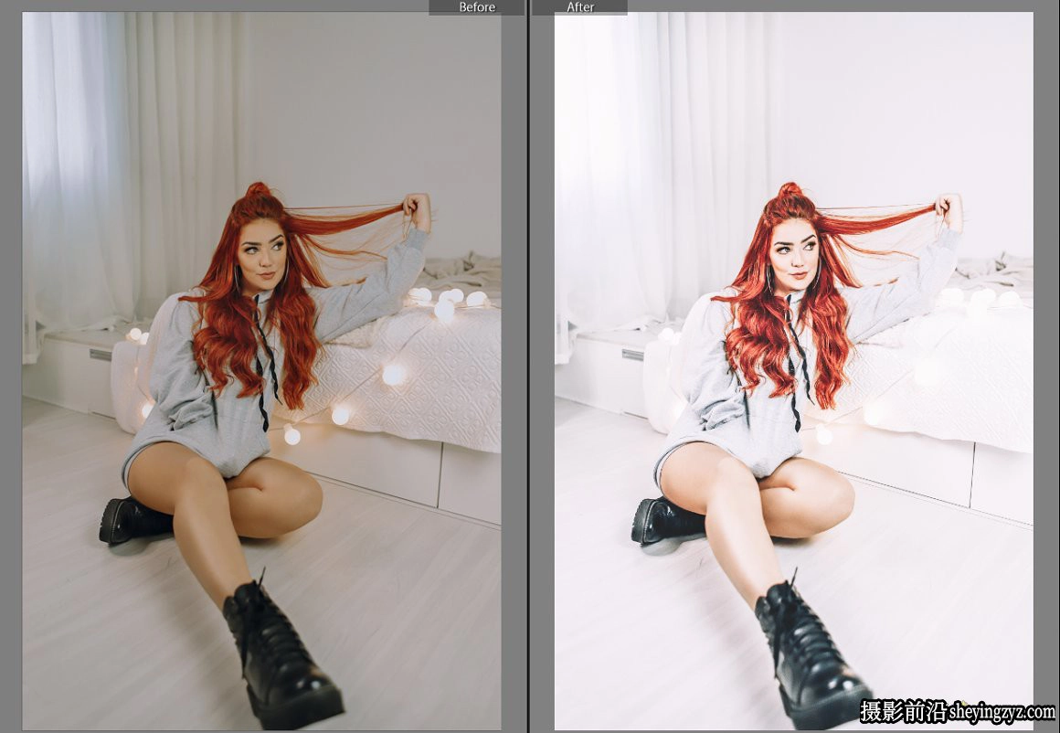 明亮清新通透私房人像Lightroom预设 Bright White Lightroom Preset
