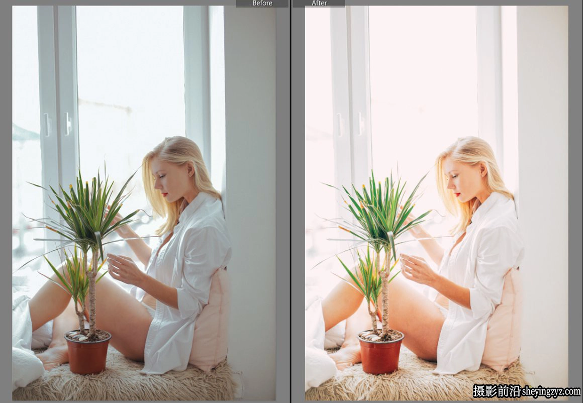 明亮清新通透私房人像Lightroom预设 Bright White Lightroom Preset