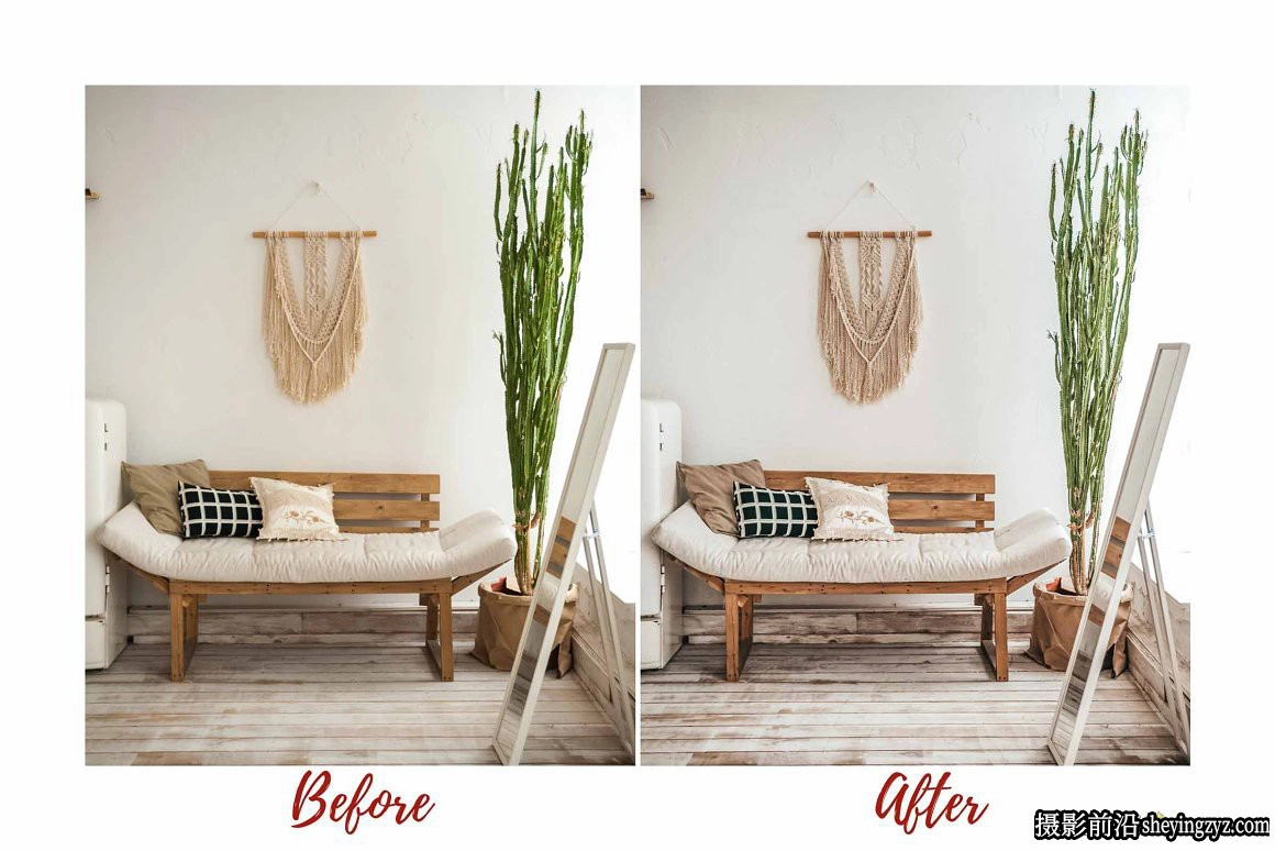简约精致室内空间摄影Lightroom预设 Lightroom Presets INTERIOR