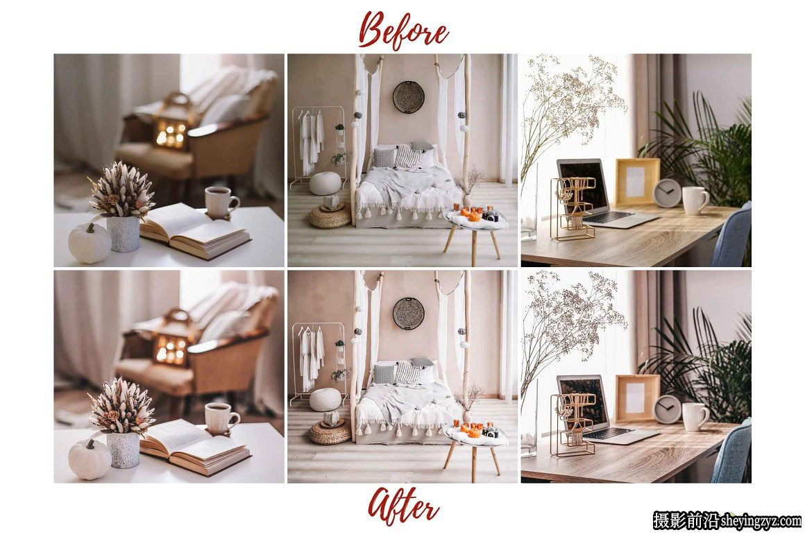 简约精致室内空间摄影Lightroom预设 Lightroom Presets INTERIOR