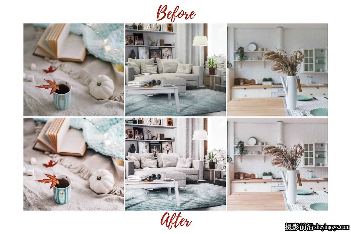 简约精致室内空间摄影Lightroom预设 Lightroom Presets INTERIOR