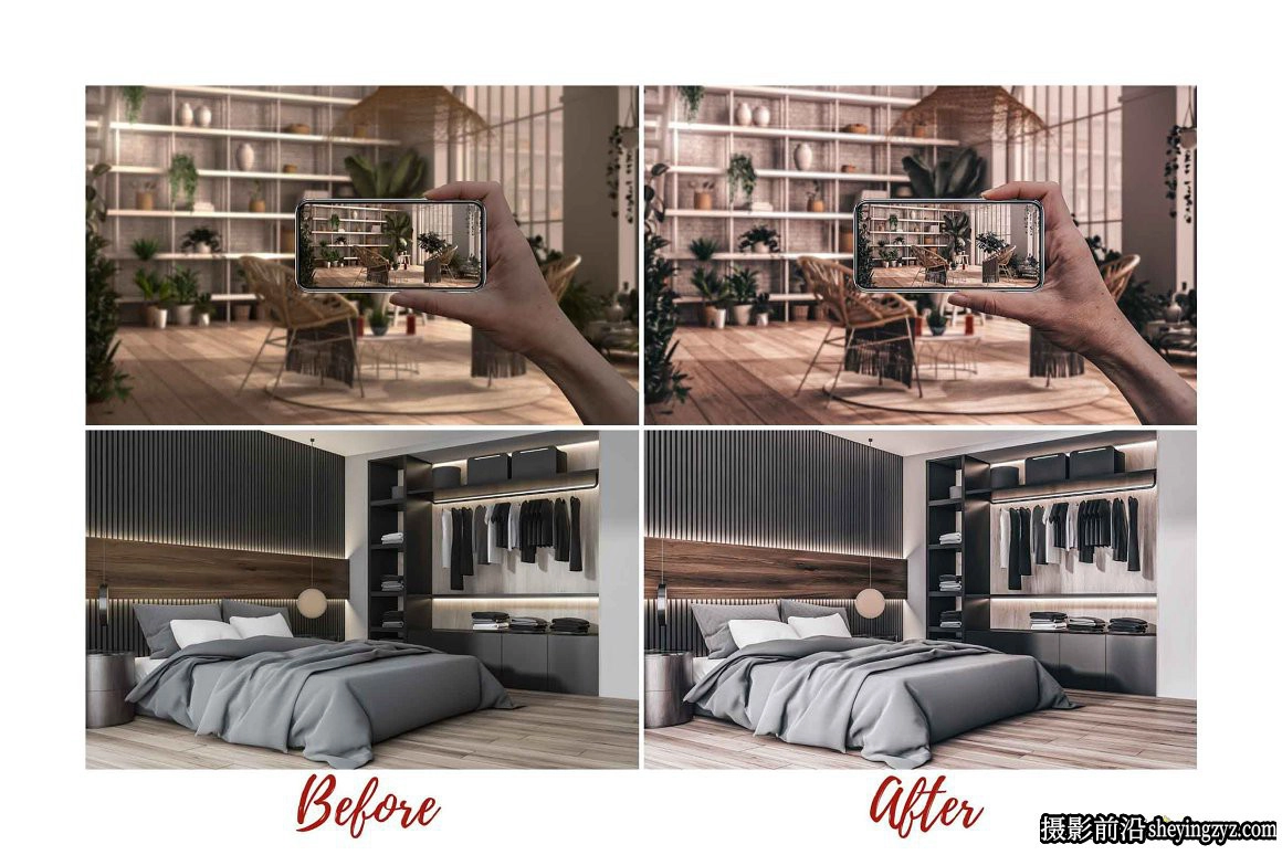 简约精致室内空间摄影Lightroom预设 Lightroom Presets INTERIOR