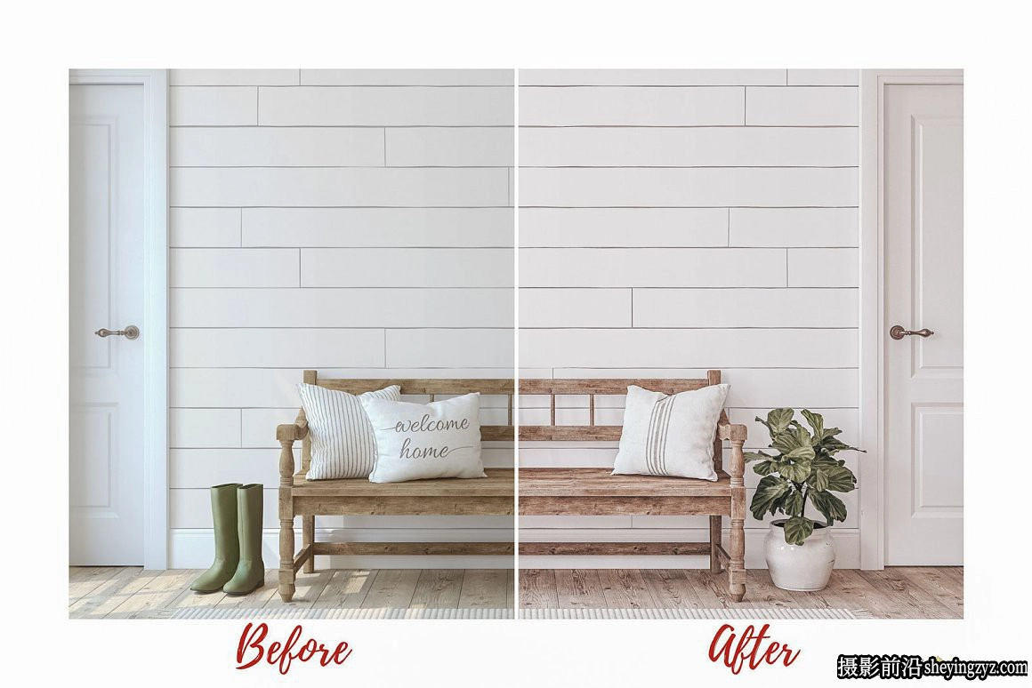 简约精致室内空间摄影Lightroom预设 Lightroom Presets INTERIOR
