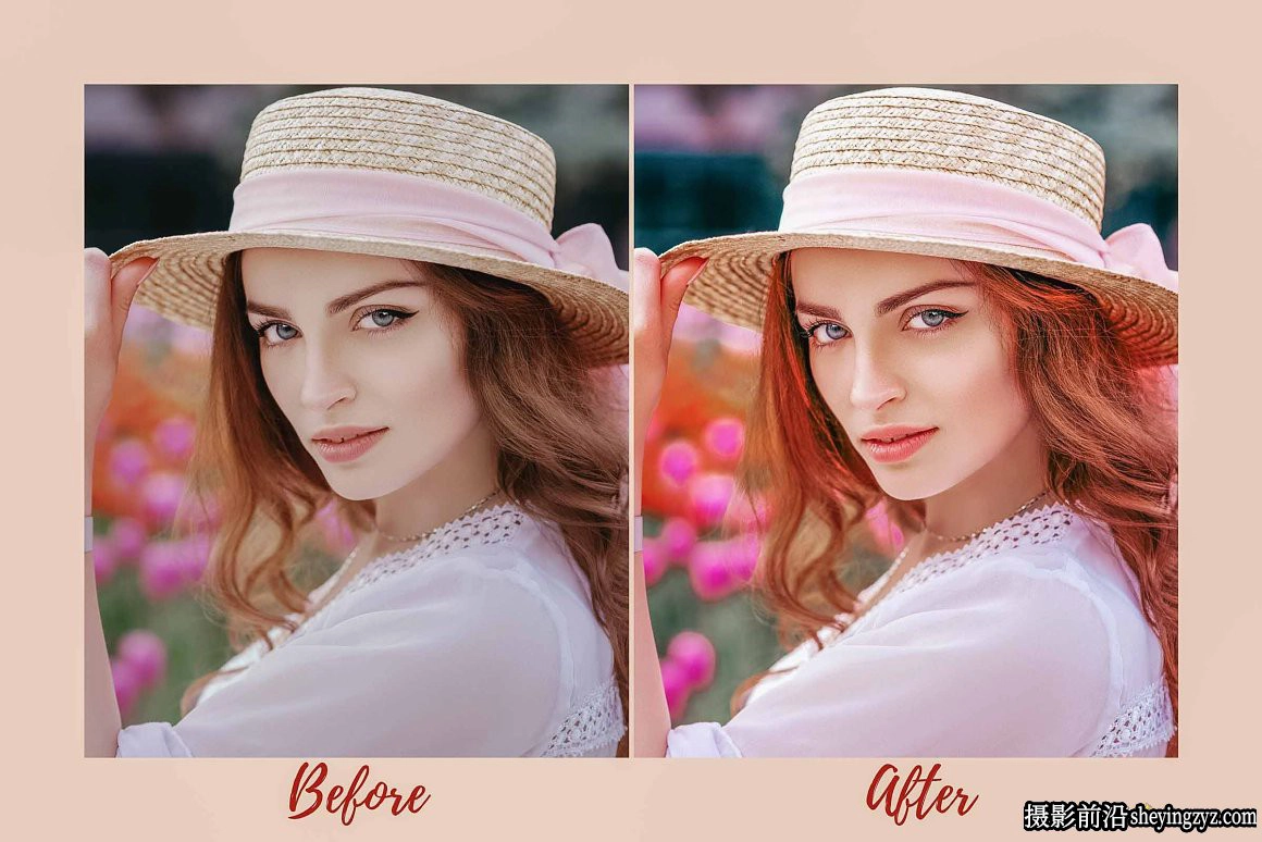明亮通透樱花粉彩人像调色Lightroom预设SAKURA Lightroom Presets