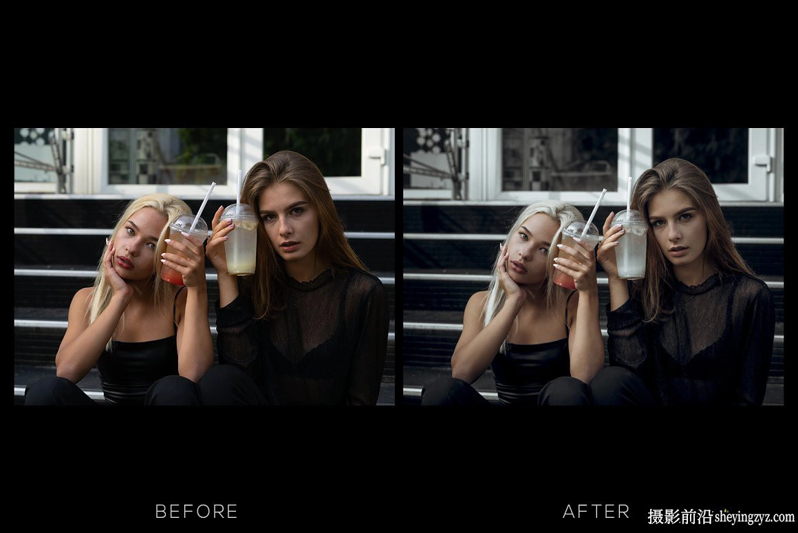 黑暗城市街道质感电影胶片LR预设 Dark style Lightroom presets
