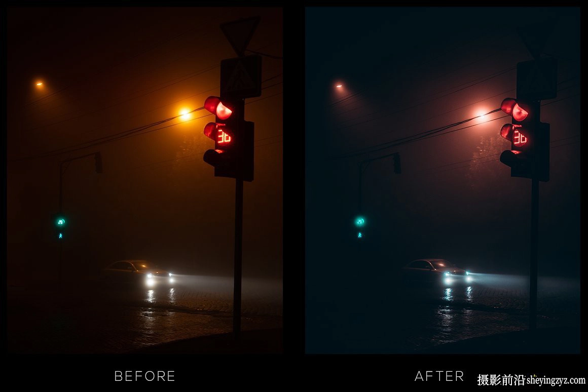 黑暗城市街道质感电影胶片LR预设 Dark style Lightroom presets