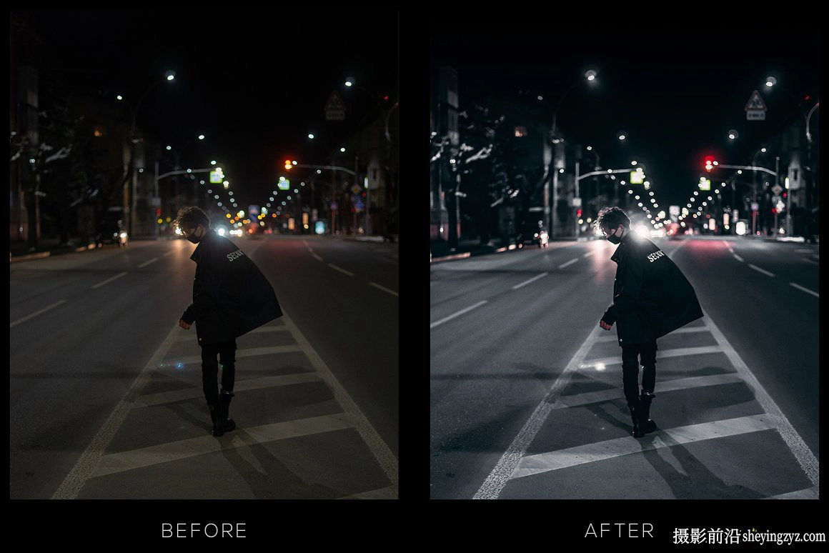 黑暗城市街道质感电影胶片LR预设 Dark style Lightroom presets