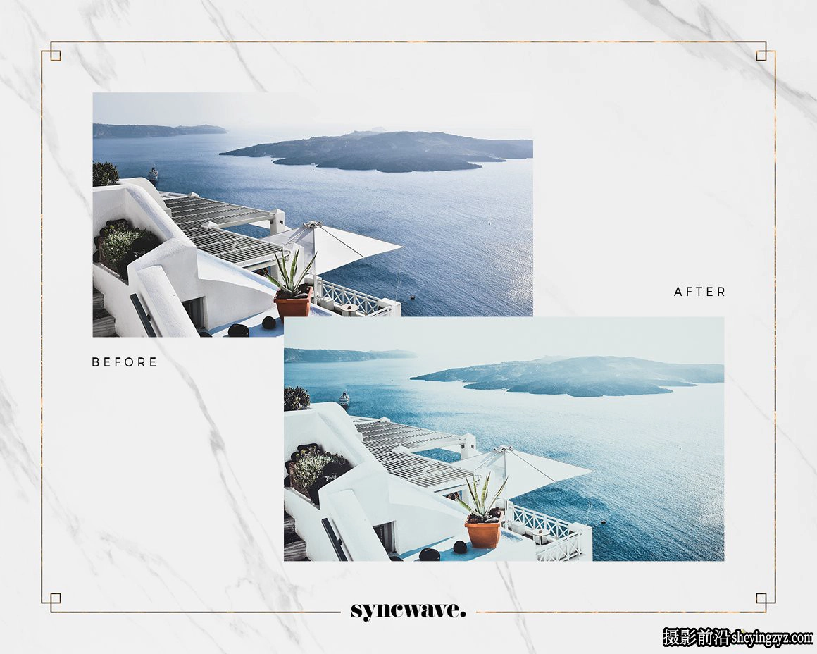 圣托里尼复古人文旅拍Lightroom预设 Santorini Lightroom Presets