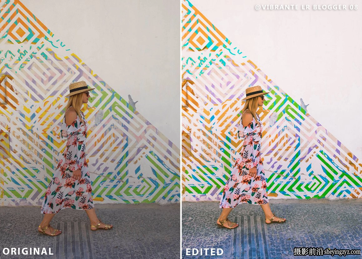 街拍活力时尚人像Lightroom预设Vibrant Blogger Lightroom Presets