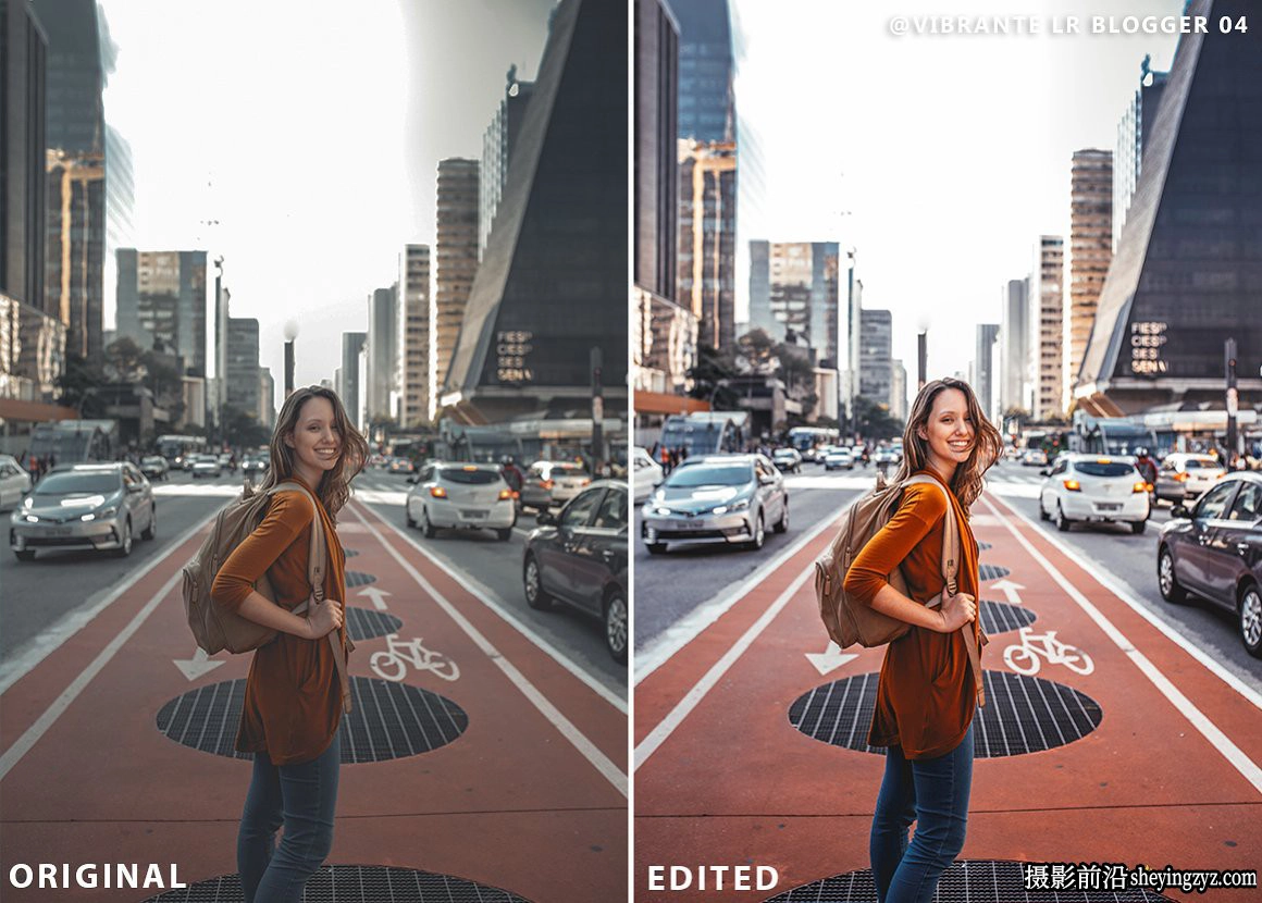 街拍活力时尚人像Lightroom预设Vibrant Blogger Lightroom Presets