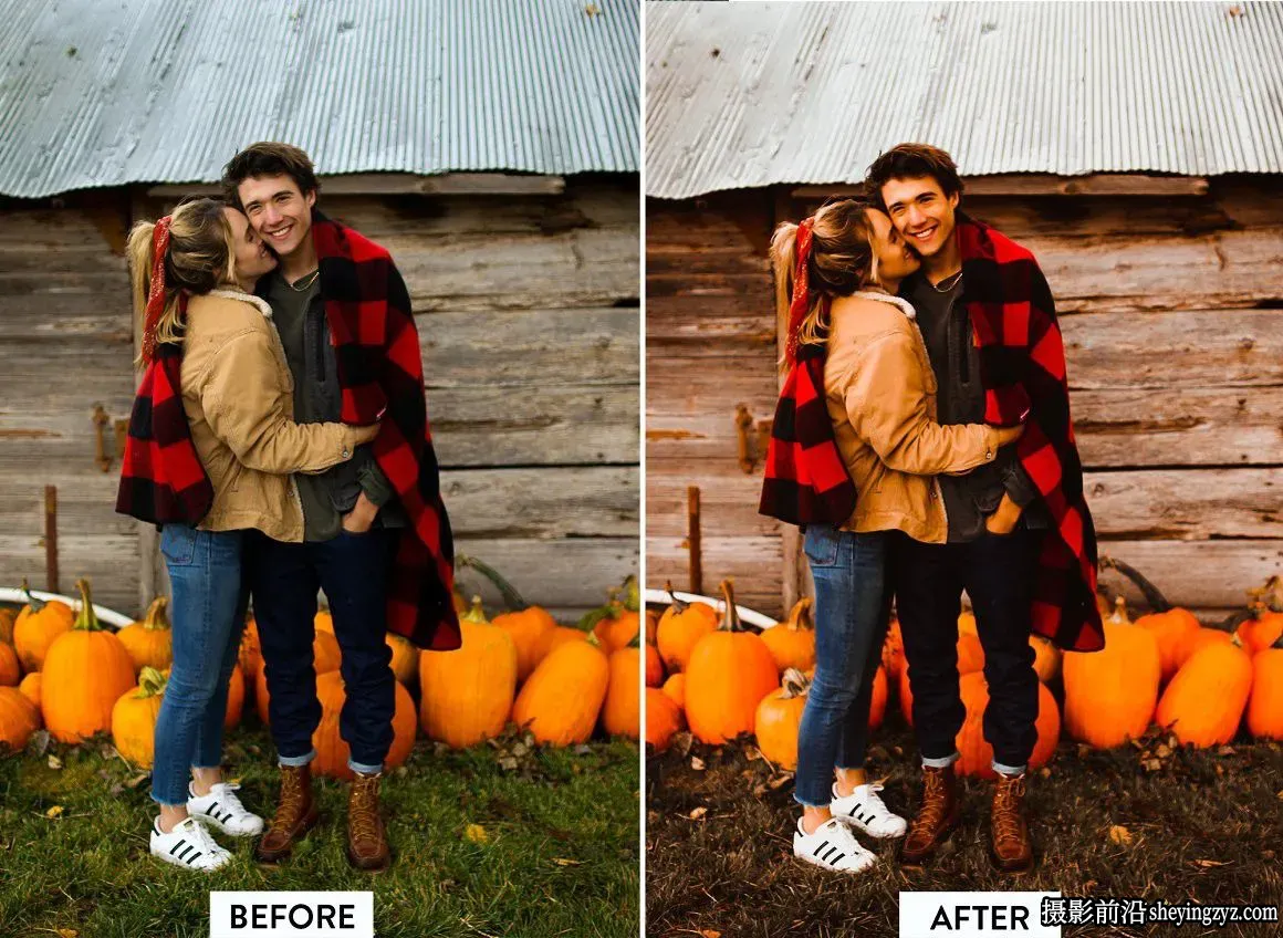 秋季人像通透暖色调免费Lightroom预设 PUMPKIN PIE Lightroom Preset