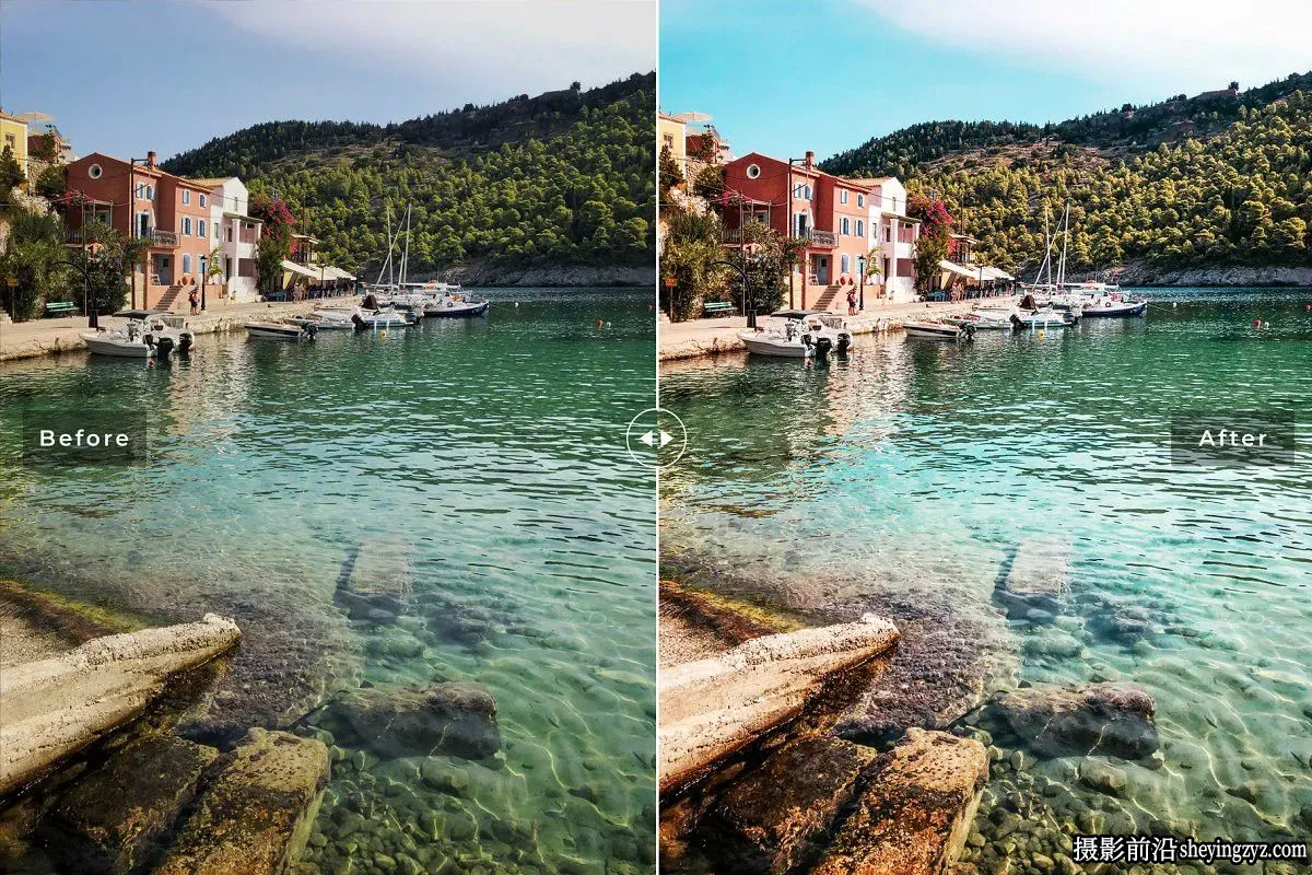 网红旅拍风光人像免费lr预设 Ionian Islands Lightroom Presets