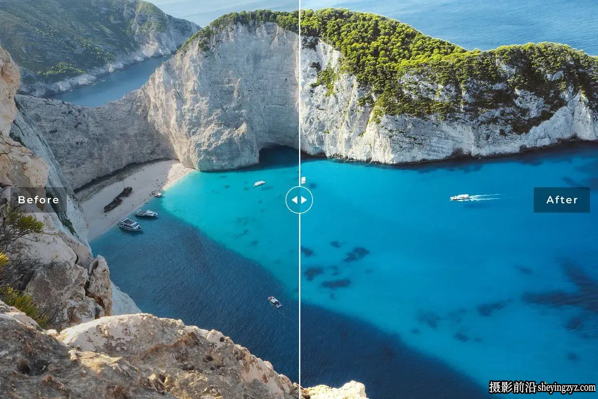 网红旅拍风光人像免费lr预设 Ionian Islands Lightroom Presets
