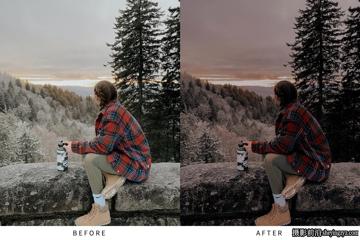旅拍风光电影情绪胶片Lightroom预设Dark Moody Lightroom Presets